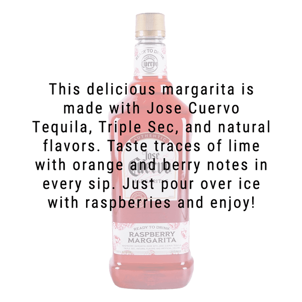 Jose Cuervo Authentic Raspberry Margarita 1.75L