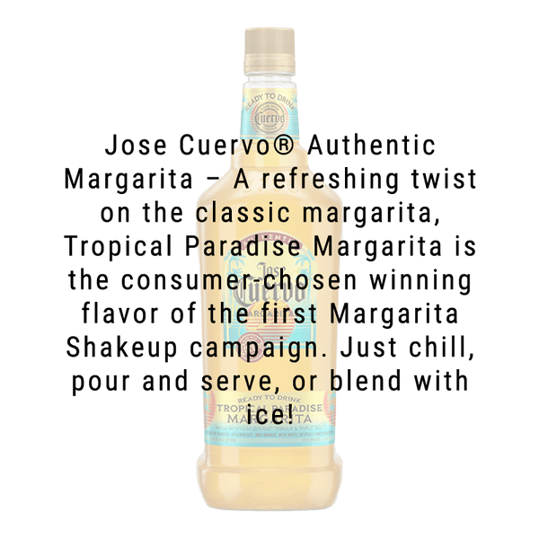 Jose Cuervo Authentic Tropical Paradise Margarita 1.75L