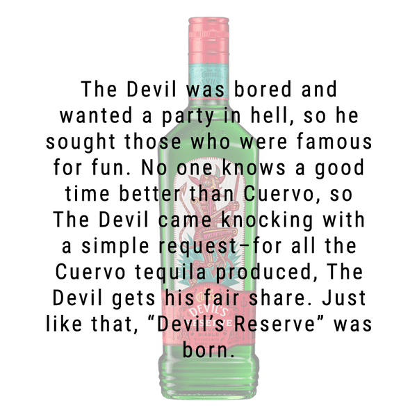 Jose Cuervo Devil's Reserve Tequila 1L