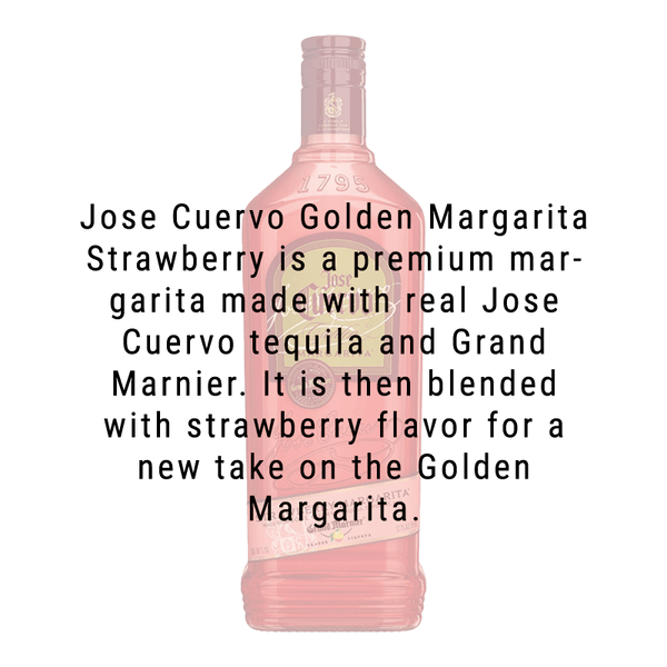 Jose Cuervo Golden Margarita Strawberry Margarita 1.75L