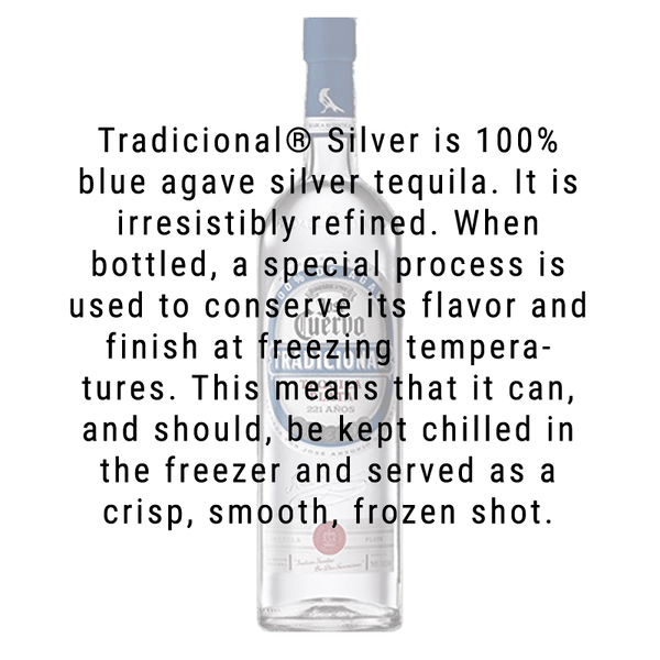 Jose Cuervo Tradicional Plata Tequila 750mL