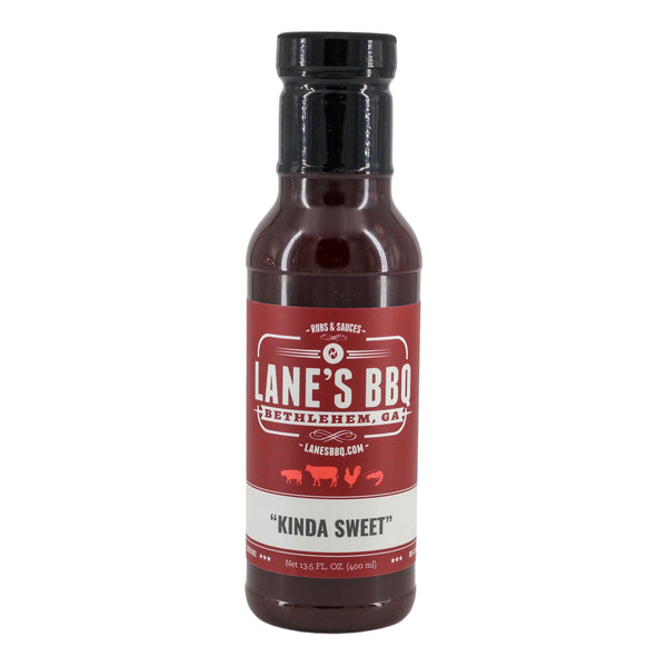Kinda Sweet Sauce Bottle | Lane's BBQ | The McLemore Boys