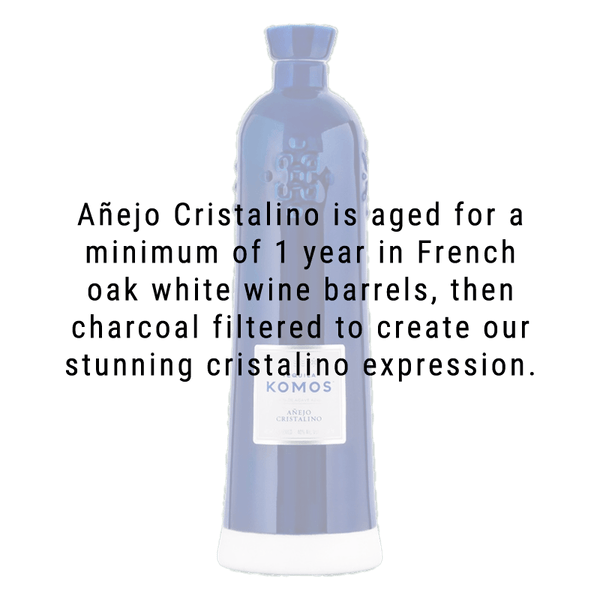 Komos Anejo Cristalino Tequila 375mL
