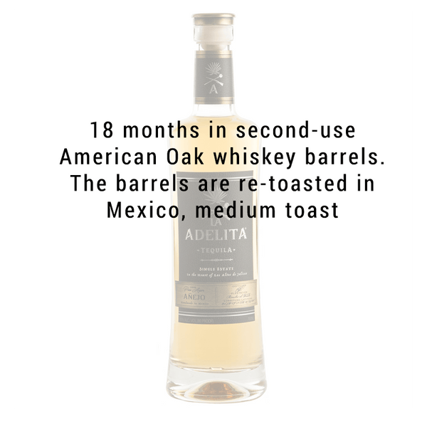 La Adelita Tequila Anejo 750mL