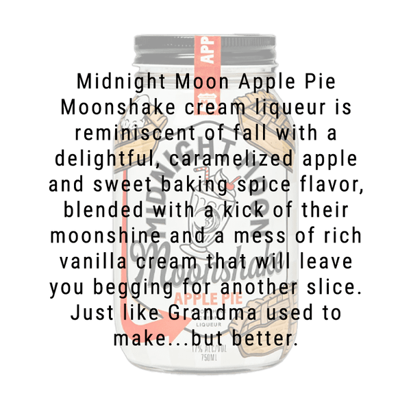 Midnight Moon Apple Pie Moonshake 750mL