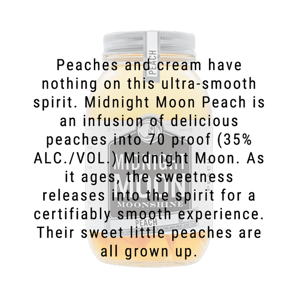 Midnight Moon Peach Moonshine 750mL