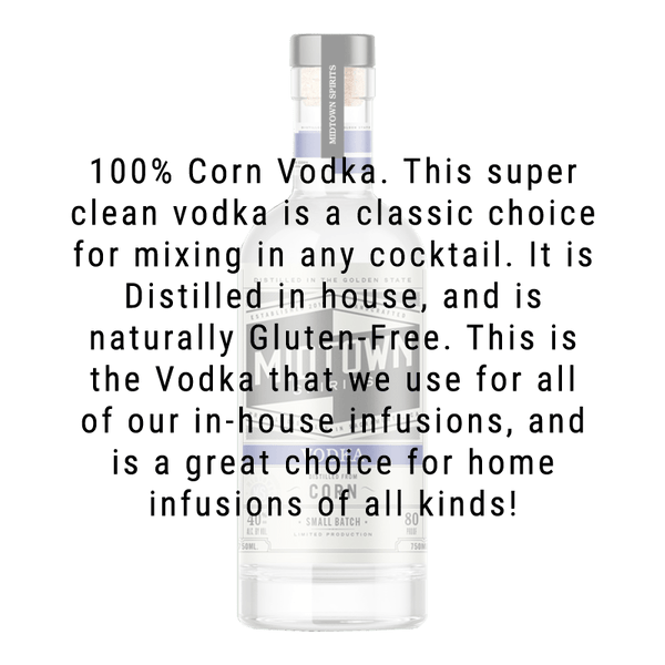 Midtown Spirits Classic 100% Corn Vodka 750mL