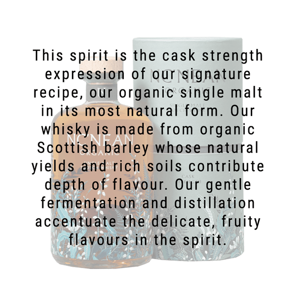 Nc'Nean Cask Strength Organic Single Malt Whiskey 700mL