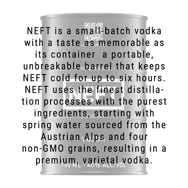 Neft Vodka 750mL