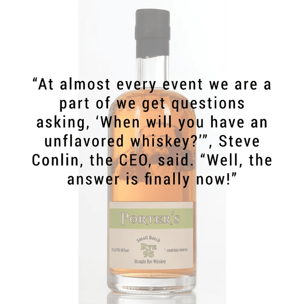 Ogden's Own Distillery Porter's Rye Whiskey 750ml