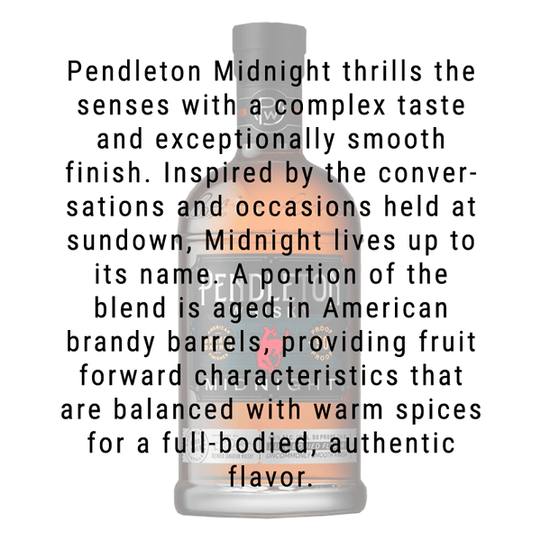Pendleton Whisky Midnight 750mL
