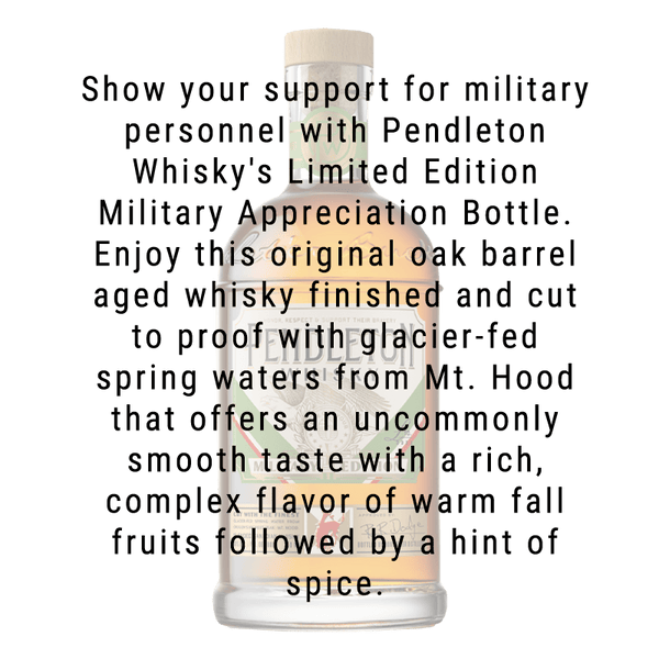 Pendleton Whisky Military Edition 750mL