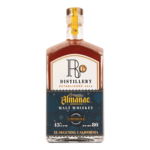 R6 Distillery + Almanac Malt Whiskey 750mL
