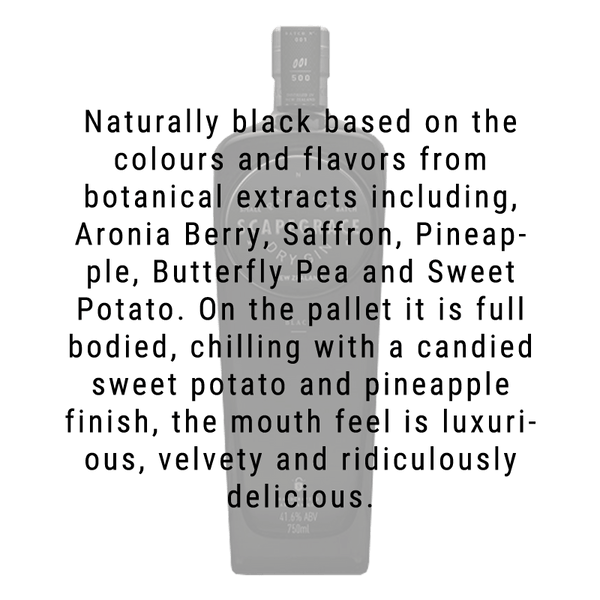 Scapegrace Gin Black 750ml
