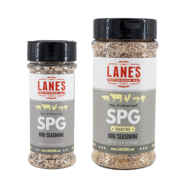SPG Seasoning Multiple Bottles | Lane's BBQ | The McLemore Boys