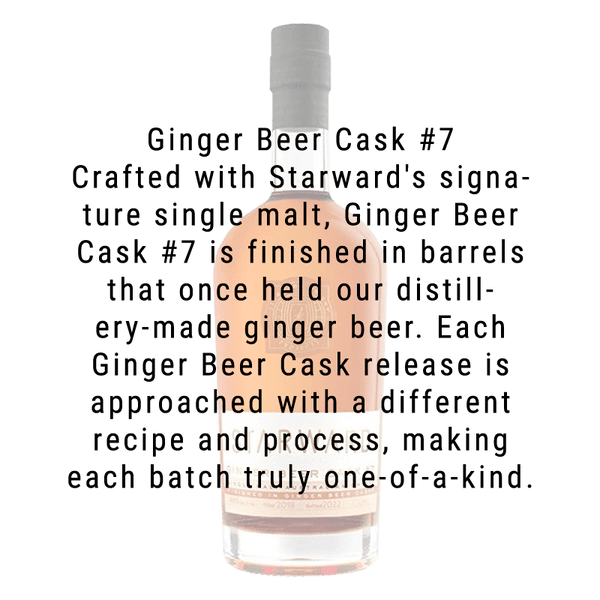 Starward Ginger Beer Cask #7 Whisky 750mL