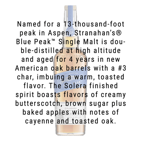 Stranahan's Blue Peak Colorado Whiskey 750mL