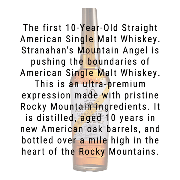 Stranahan's Mountain Angel Colorado 10 Year Whiskey 750mL