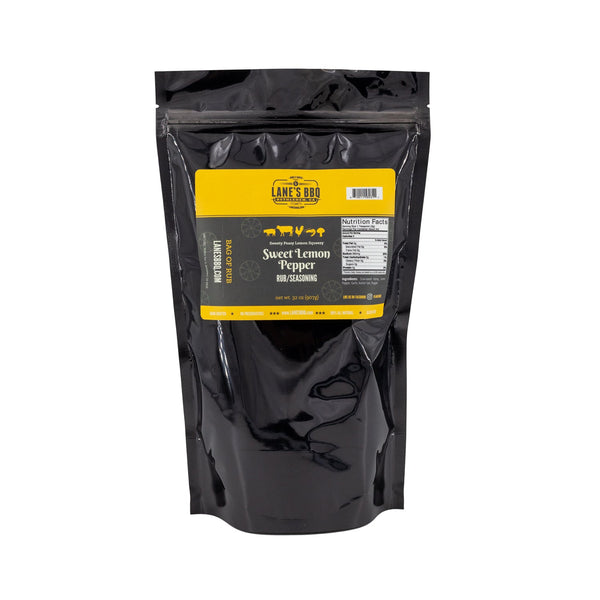 Sweet Lemon Pepper Seasoning Bag | Lane's BBQ | The McLemore Boys