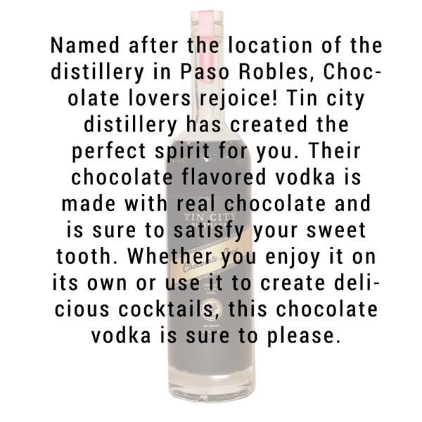 Tin City Distillery Chocolate Love Vodka 750ml