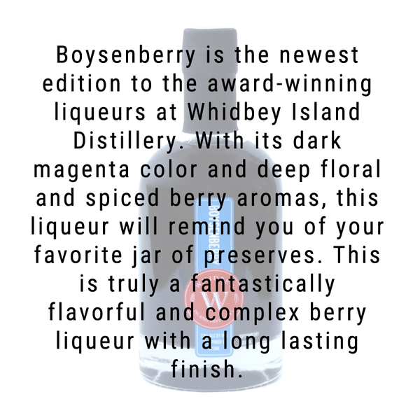 Whidbey Island Distillery Boysenberry Liqueur 375mL