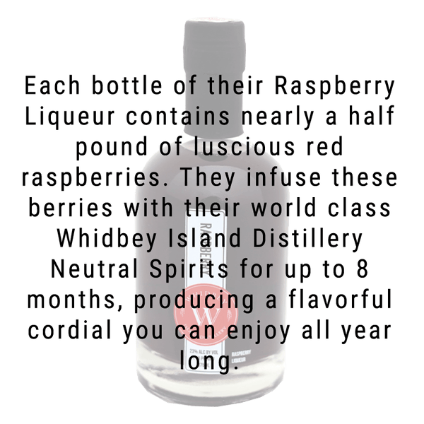 Whidbey Island Distillery Raspberry Liqueur 375mL