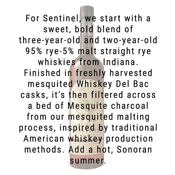 Whiskey Del Bac Sentinel Straight Rye Whiskey 750mL