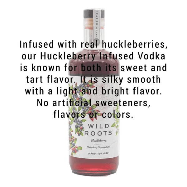Wild Roots Huckleberry Vodka 750mL