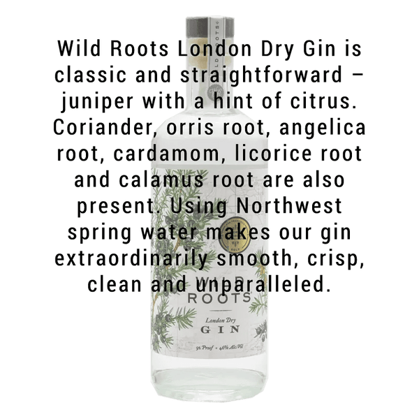 Wild Roots London Dry Gin 750mL