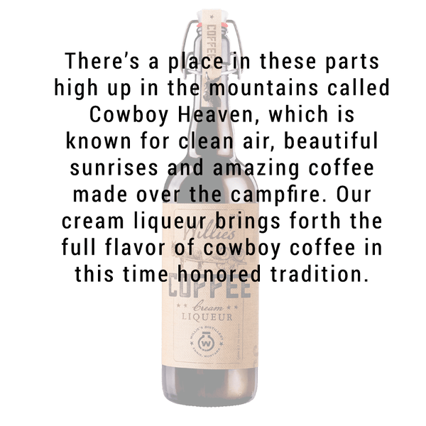 Willie's Distillery Coffee Cream Liqueur 750ml