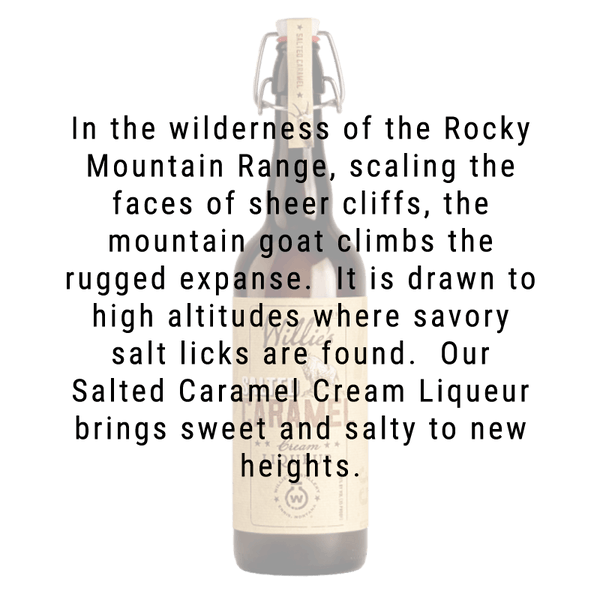 Willie's Distillery Salted Caramel Cream Liqueur 750ml