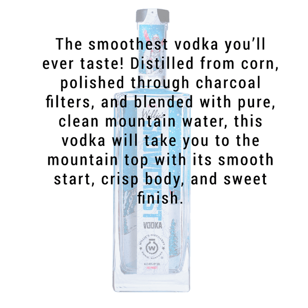 Willie's Distillery Snowcrest Vodka 750ml
