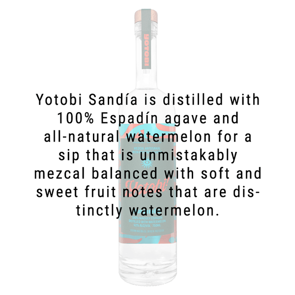 Yotobi Mezcal Artisanal Sandía 750mL
