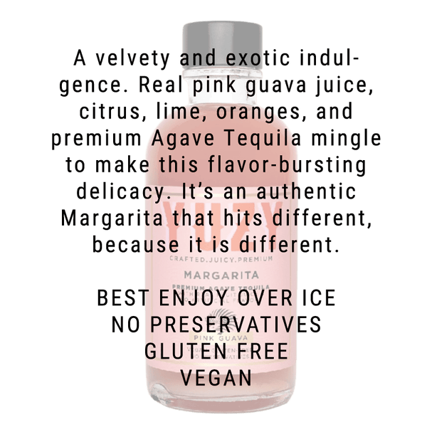 Yuzy Margarita Pink Guava 375mL
