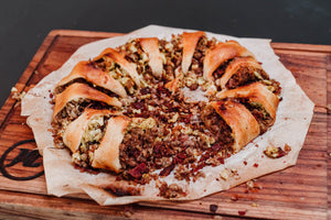 Baked Breakfast Croissant Ring