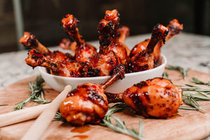 Chicken Lollipops with Sweet Chilli Sauce