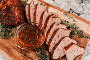 Grilled Pork Tenderloin with Black Pepper Honey
