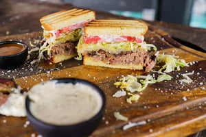 Smoked Brisket Sandwich with Comeback Sauce