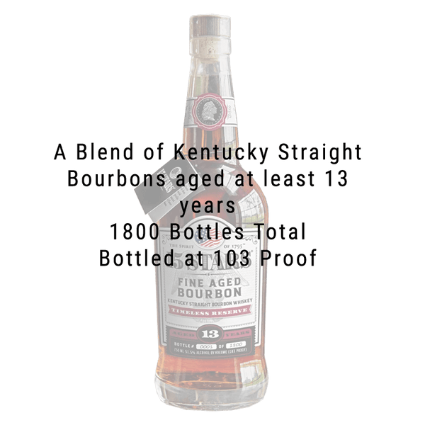 15 Stars 13 Year Timeless Reserve Whiskey 750mL