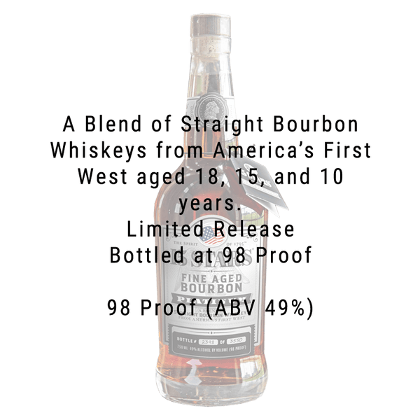 15 Stars Platinum Bourbon Whiskey 750mL