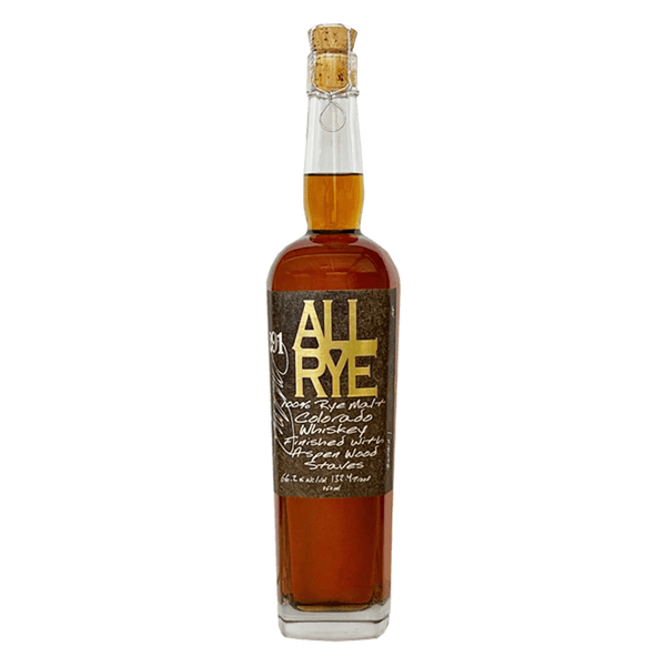291 All Rye Colorado Rye Whiskey 750mL