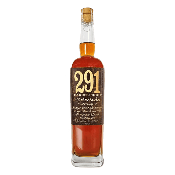 291 Straight Colorado Bourbon Barrel Proof Whiskey 750mL