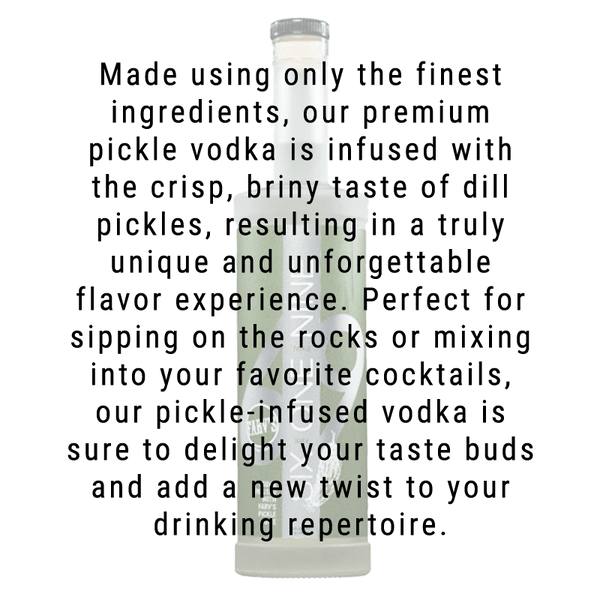 619 Pickle Infused Vodka 750ml