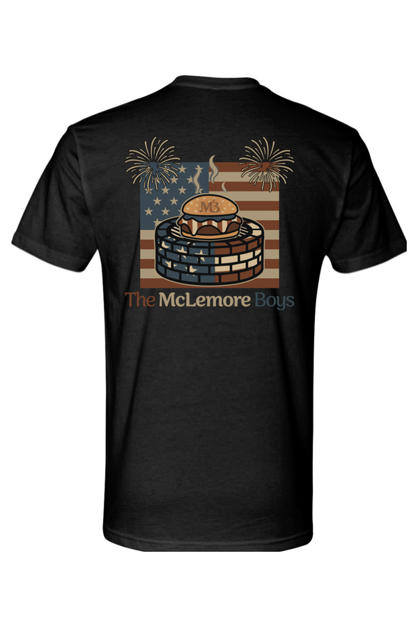 Adult Next Level CVC Short Sleeve Tee - 4th of July