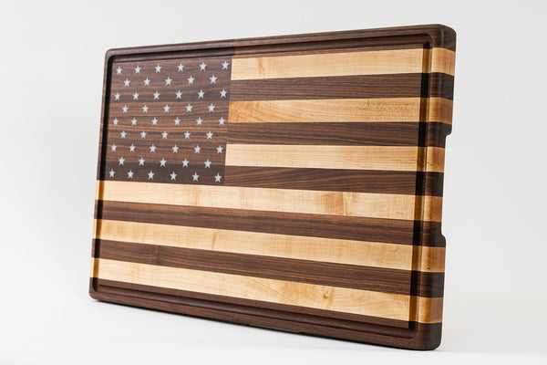 American Flag Black & White | XL