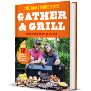 Gather and Grill Cookbook – Hardcover – Signed