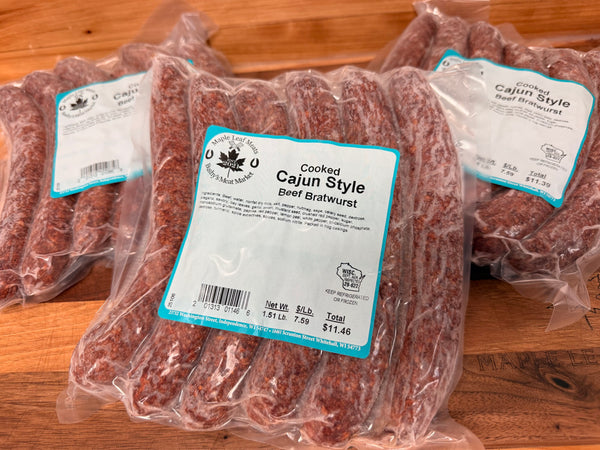 Cajun Style Bratwurst