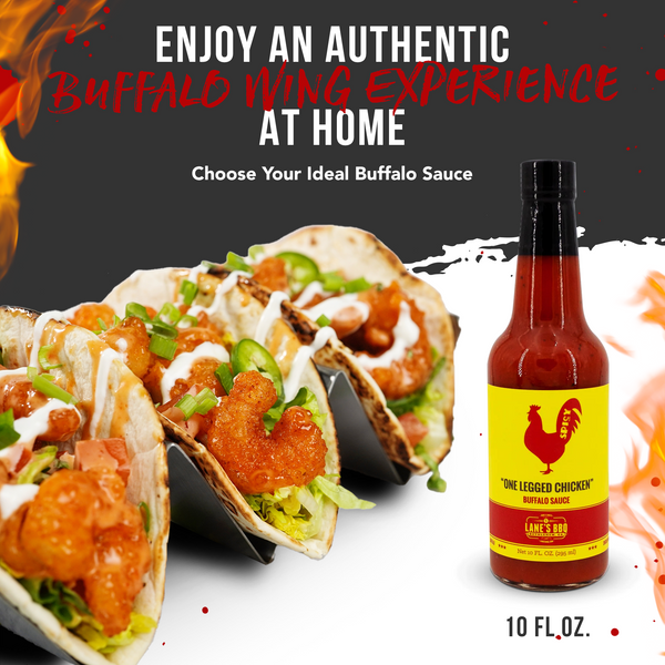 One Legged Chicken Buffalo Sauce Tacos | Lane's BBQ | The McLemore Boys