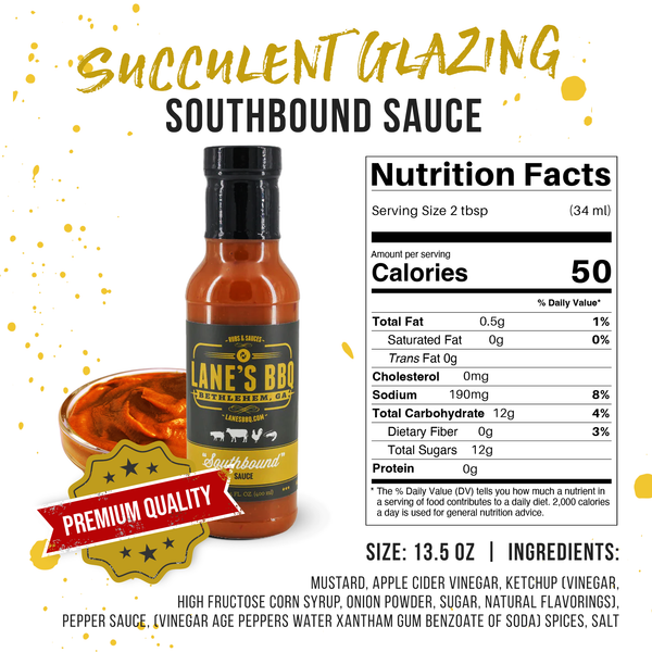 Southbound Sauce Nutritional Facts | Lane's BBQ | The McLemore Boys