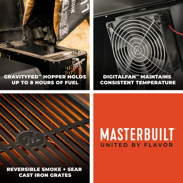 Gravity Series® 1050 Digital Charcoal Grill + Smoker